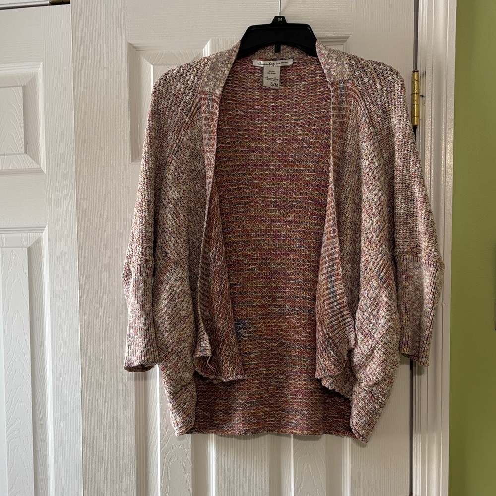 American Rag Women's Marled Knit Cardigan